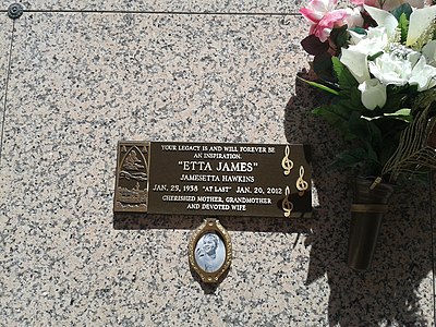 How many Grammy Awards did Etta James win?