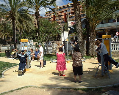 What Spanish festival is also celebrated in Benidorm?