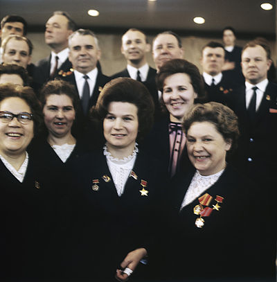Which spacecraft did Valentina Tereshkova pilot during her historic space mission?