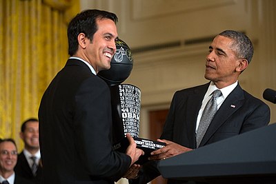 What was Erik Spoelstra's role with the Miami Heat before becoming the head coach?