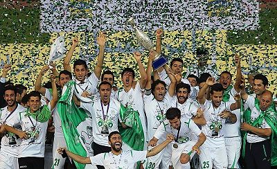 How many times has Zob Ahan Esfahan F.C. finished as League runners-up?
