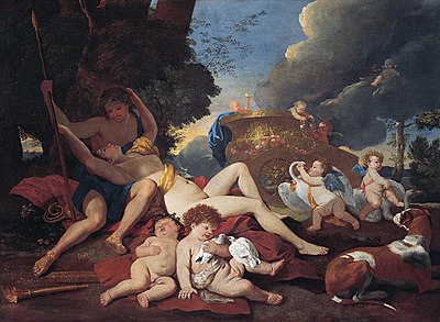 When did Poussin permanently return to Rome after his brief period in France?