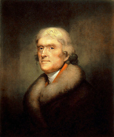 Where did Thomas Jefferson attend school?