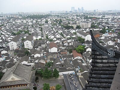 What is Suzhou's nickname related to its canals?