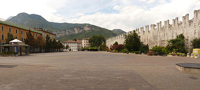 What is the name of the castle located in Trento?