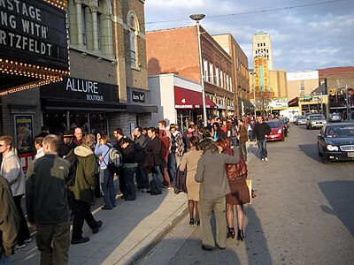 Which film festival has Hertzfeldt set a record at?