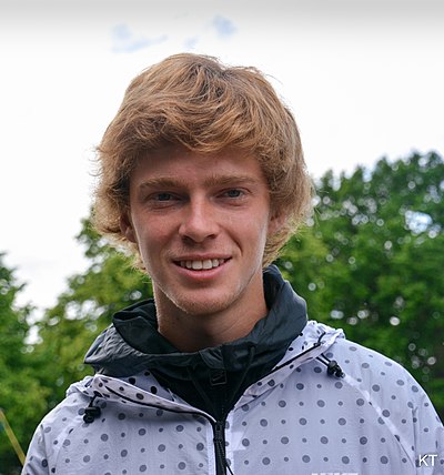 When was Andrey Rublev awarded the Honored Master Of Sports Of Russia?