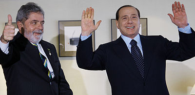 Where was Silvio Berlusconi born?