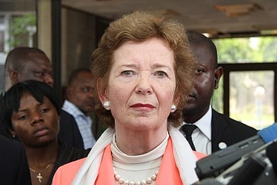 Mary Robinson was involved in the legalisation of what in Ireland?