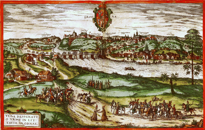What is the Old Grodno Castle known for?