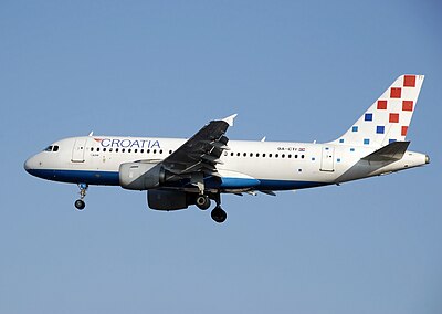 What is the IATA code for Croatia Airlines?