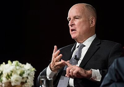 What position did Jerry Brown hold from 2007 to 2011?