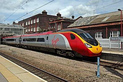 Which city did Virgin Trains NOT connect to?