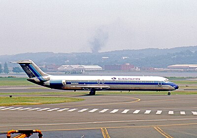 Who acquired Eastern Air Lines in 1985?
