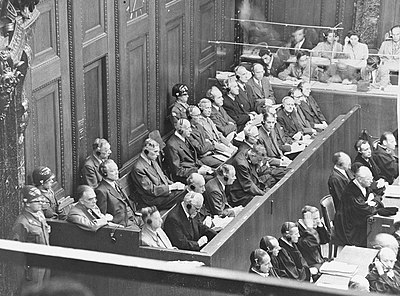How many IG Farben directors were tried for war crimes after WWII?