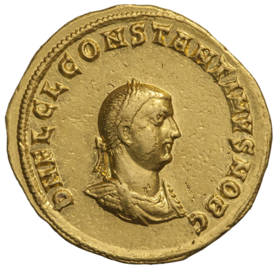 Which rank did Constantine II shared with his brothers in the Roman Empire?
