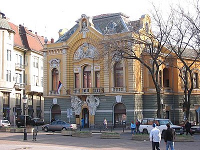 What is the rank of Subotica in terms of size in the province of Vojvodina?