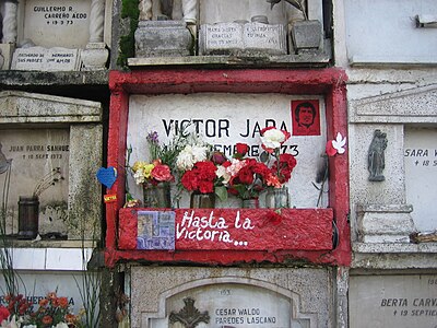 Which genre of music is Víctor Jara famous for pioneering?