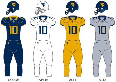 What is the primary sport that West Virginia Mountaineers Football are known for?
