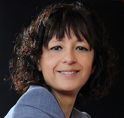 Who did Emmanuelle Charpentier share the Nobel Prize in Chemistry with?