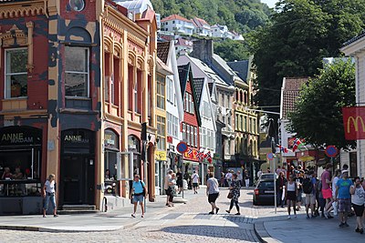 What is the timezone of Bergen?