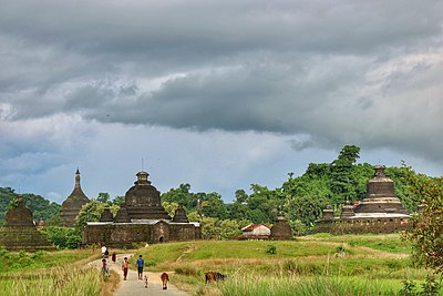 In which year was Mrauk U designated as an archaeological zone?