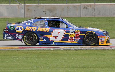 In which city did Chase Elliott win his Cup Series championship in 2020?