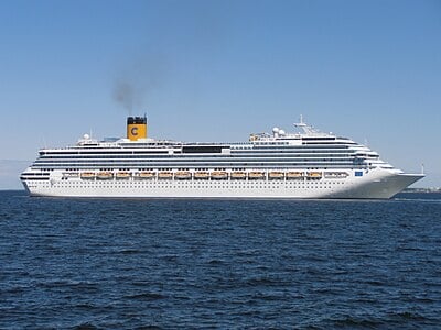 Which famous Italian city is a popular departure port for Costa Cruises?