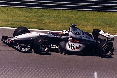 For which team did Coulthard first drive in Formula One?