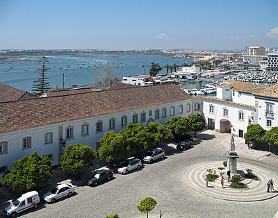 What is Faro's famous historic landmark?
