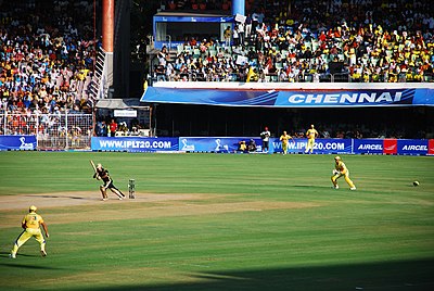 At which stadium does Chennai Super Kings play its home matches?