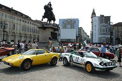 How many World Rally Manufacturers' Championships has Lancia won?