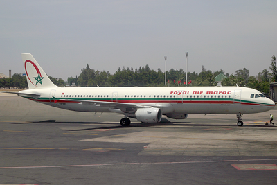 What is the national language of the country Royal Air Maroc originates from?