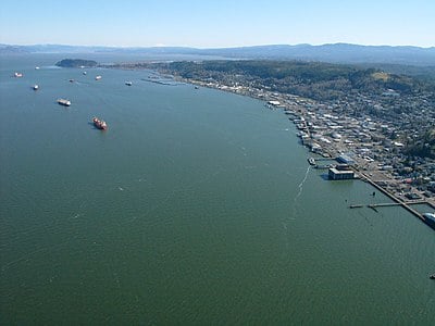 In which year was Astoria, Oregon founded?