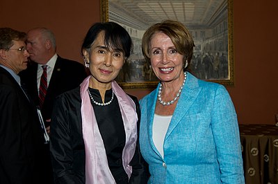 Do you know where Nancy Pelosi lived before Nancy Pelosi made the move to [url class="tippy_vc" href="#219"]San Francisco[/url] in Jan 1, 1969?