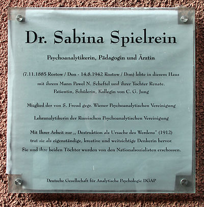 What eclectic concept did Sabina Spielrein introduce in psychoanalysis?