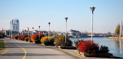 What is the most famous landmark in Osijek?