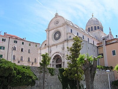 What type of architectural style is Šibenik's Cathedral of St. James known for?