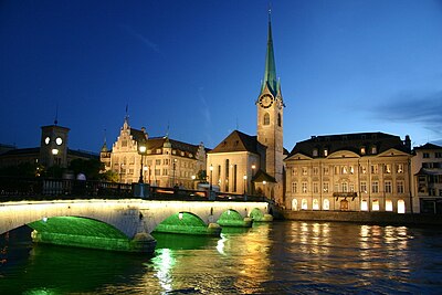 Which of the following bodies of water is located in or near Zürich? [br](Select 2 answers)