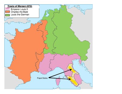 What was the approximate population of the Carolingian Empire?