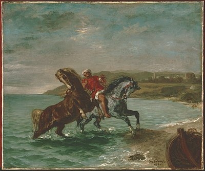 To whom was Delacroix a spiritual heir?