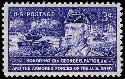 Which military action marked the United States' first use of motor vehicles, in which Patton participated?