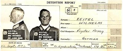 After the war, Keitel was deemed a?