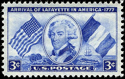 Where was Gilbert Du Motier, Marquis De Lafayette born?