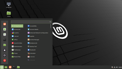 What is the Linux Mint update manager called?