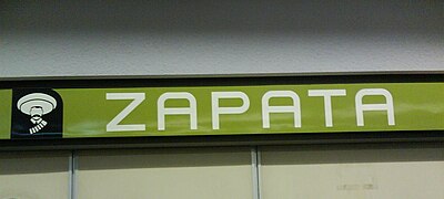 What was the name of Zapata's agrarian movement?