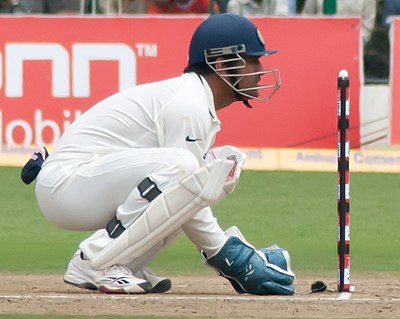 How many runs has MS Dhoni scored in International Cricket?