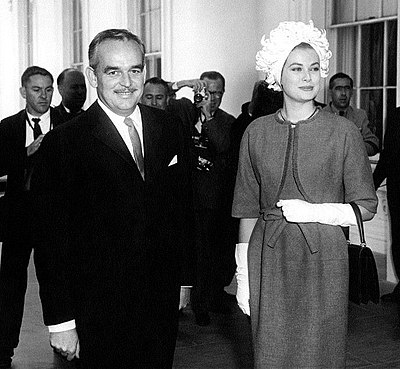 Which year did Prince Rainier celebrate 50 years of rule?