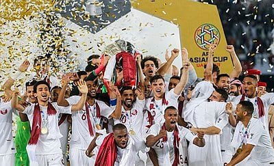 Which team did Qatar defeat in the 2014 Arabian Gulf Cup final?
