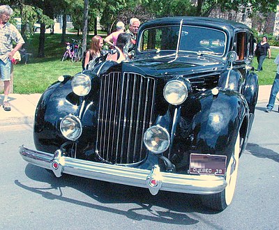 When was the first Packard automobile produced?